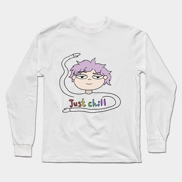 Just chill Long Sleeve T-Shirt by ilya_rageishes